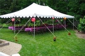 20’ x 30’ Canopy (Seats 60)
